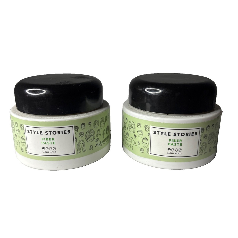2 Pack ALFAPARF MILANO Style Stories FIBER PASTE